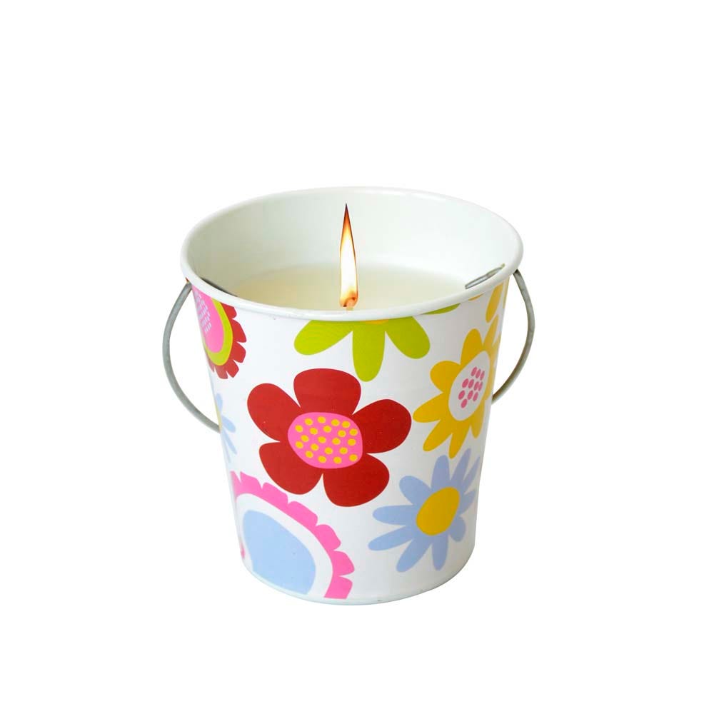 SS21 CITRONELLA SCENTED CANDLE IN METAL BUCKET