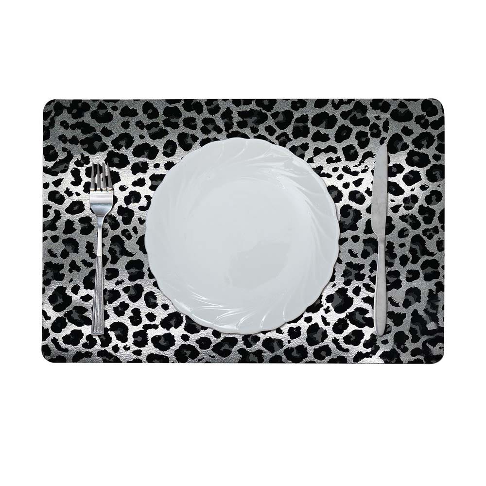 Glamour Exotic Jungle Placemat Silver 45x30Cm Pfmp_28858B