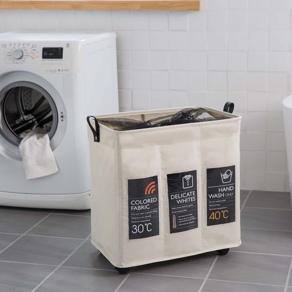 SS22 Oliver Triple Laundry Hamper