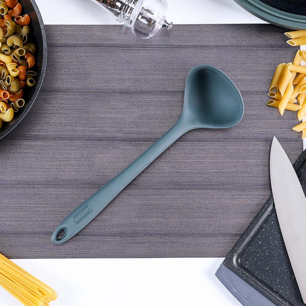 CHEFS_TOOL FULL SILICON SOUP LADLE