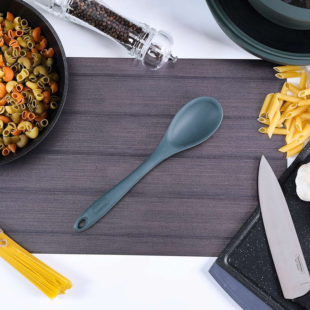 CHEFS_TOOL FULL SILICON SOLID SPOON