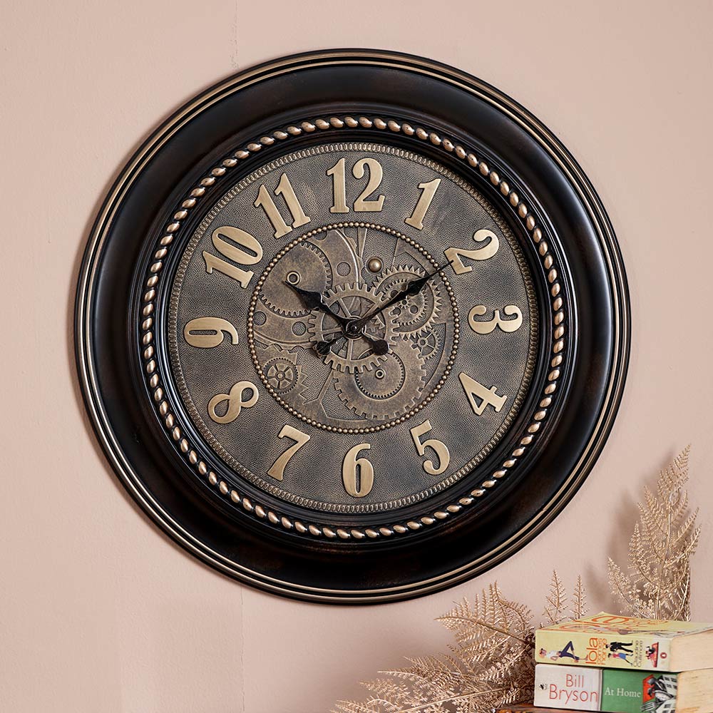 SS20  Lexie  Wall  Clock  Antique