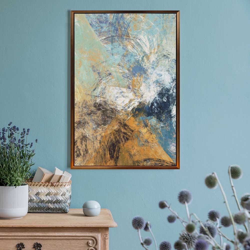SS22  Lorena  Abstract  Framed  Canvas