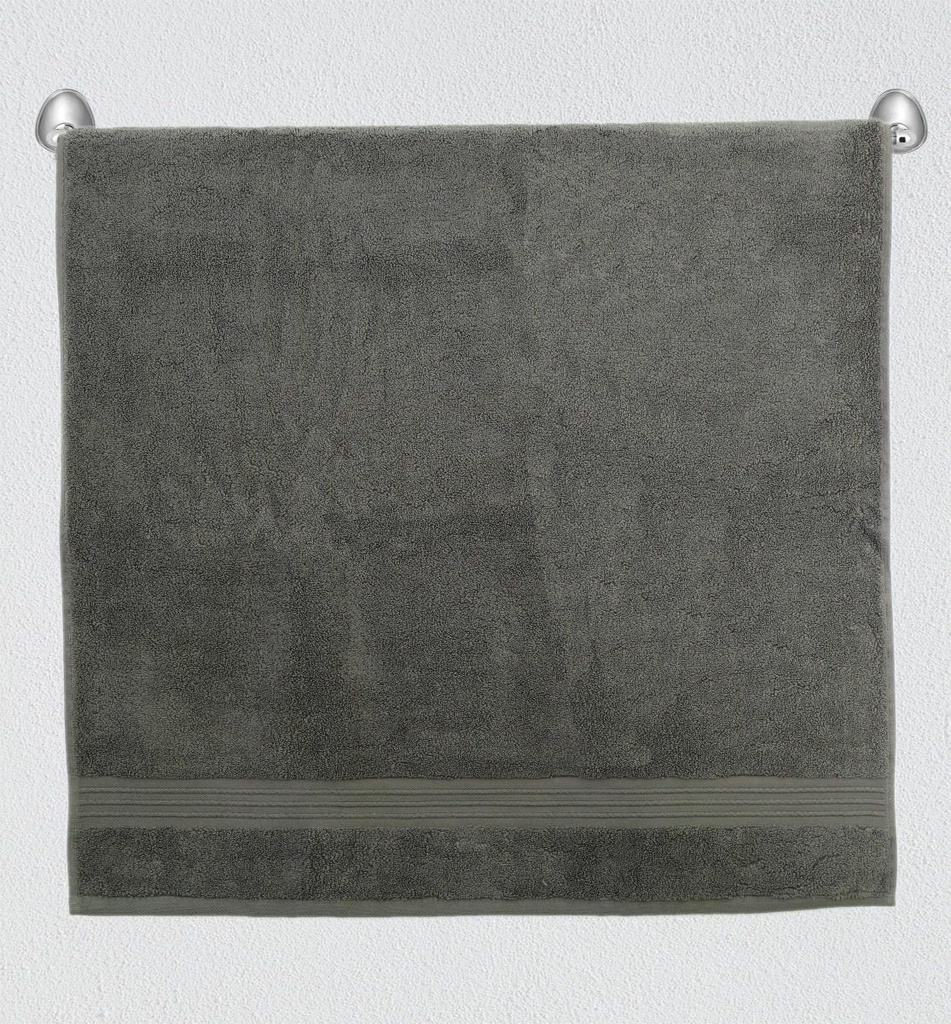 Flossy Hand Towel _ 41X76Cm Dark Grey