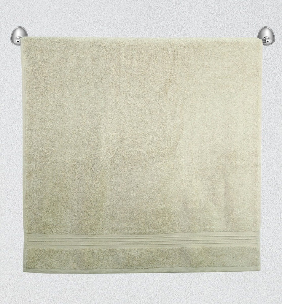 Flossy Hand Towel _ 41X76Cm Light Taupe