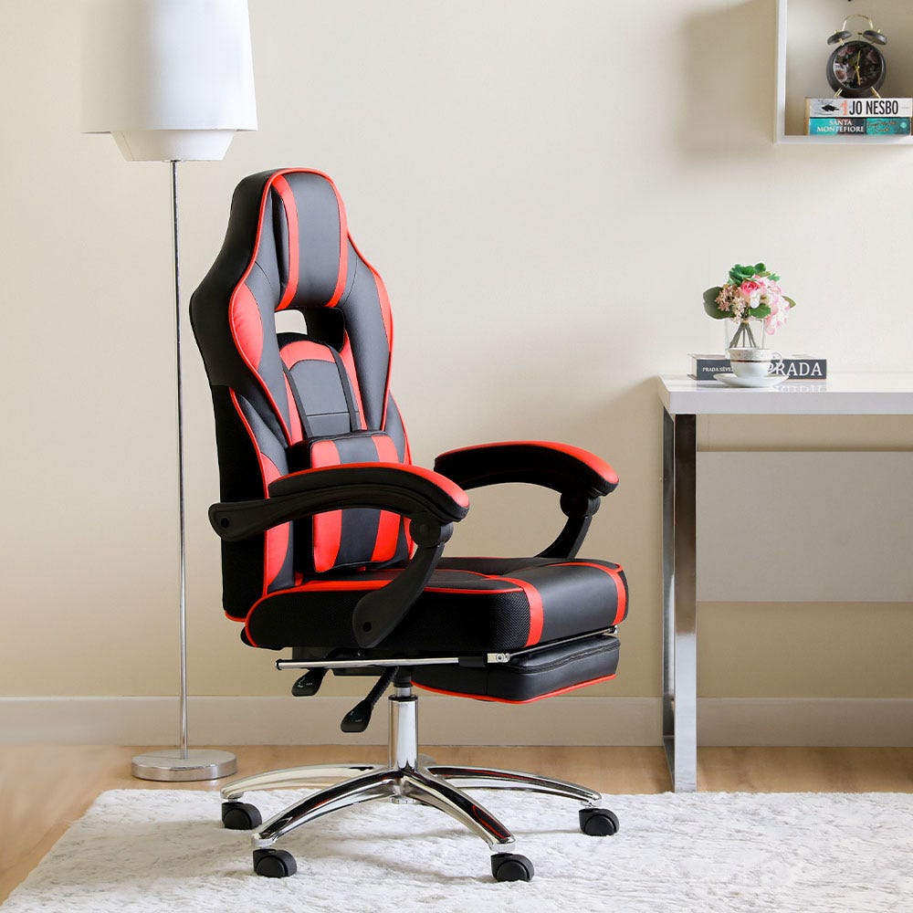 Sparrow High Back Office Chair_Black or Red