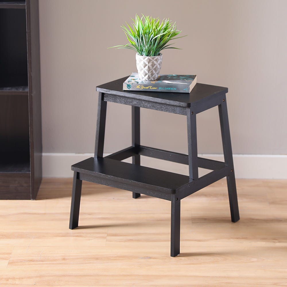 Albany 2 Step Bamboo Wood Stool