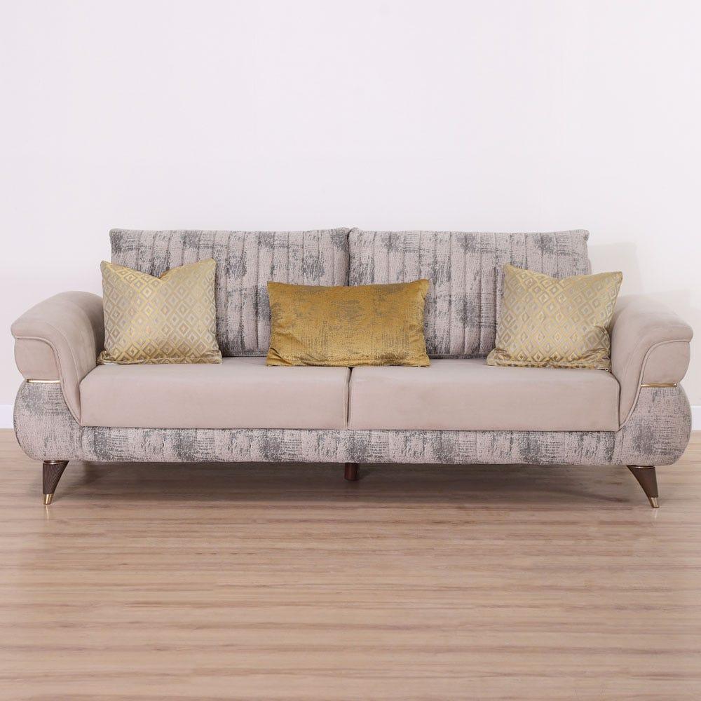 Carmen 3 Seater Fabric Sofa