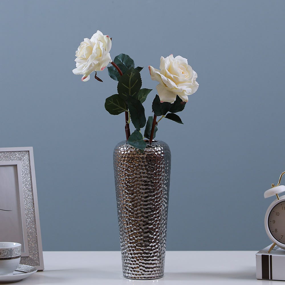 SS21 Rejoice White Rose Artificial Flower