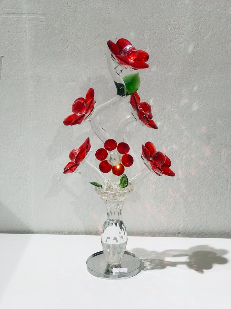 Crystal Flower (Red)