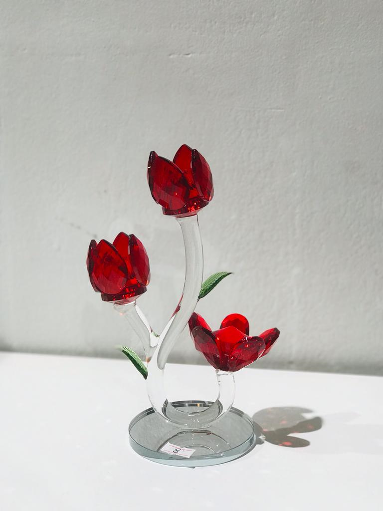 Crystal Flower (Red)