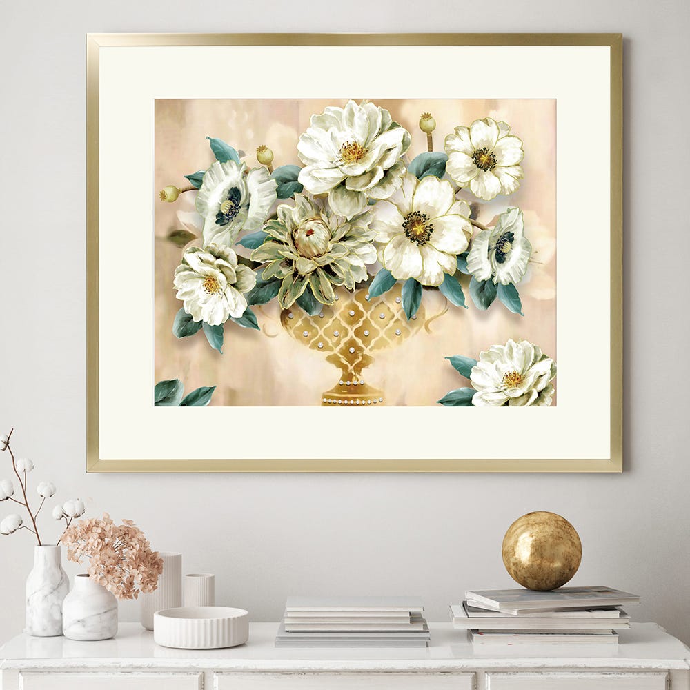 SS21 Lorena Floral Art Frame