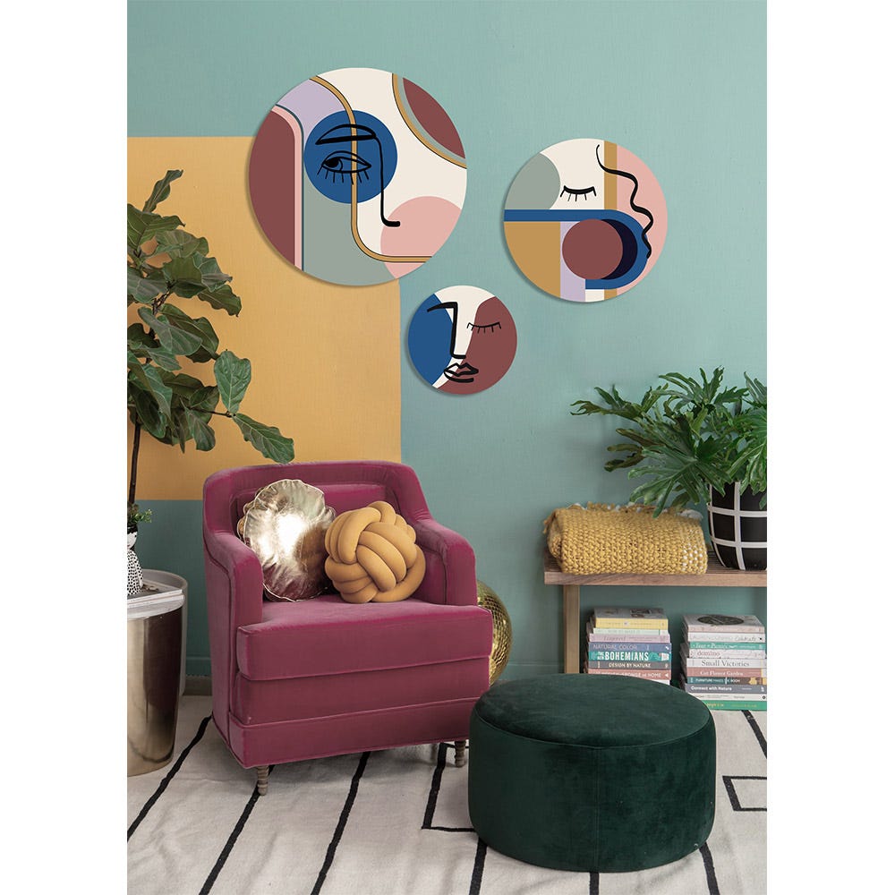 SS21 KELLAN ROUND FACE ABSTRACT SET