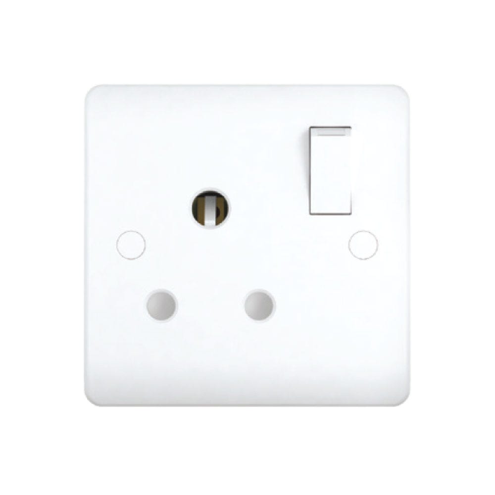 Milano 15A 1 Gang Switched Socket