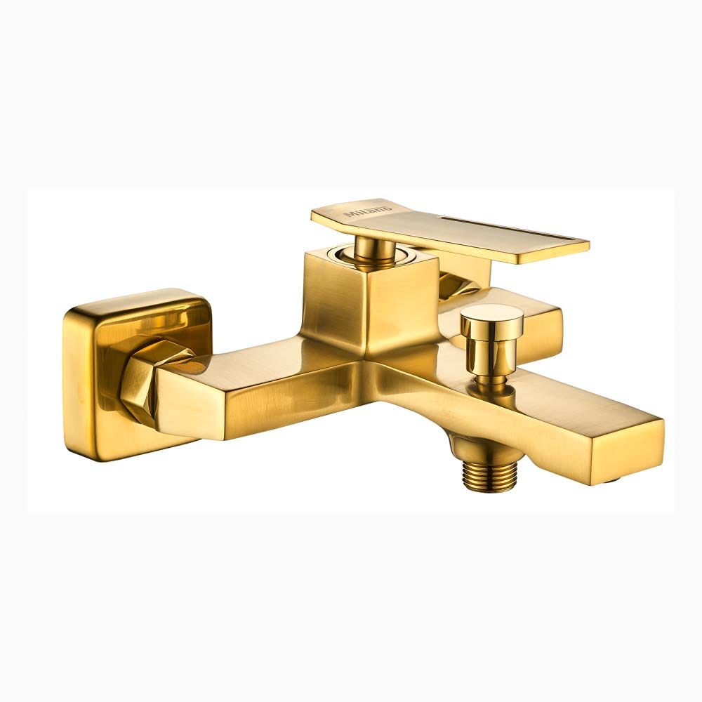 Milano Teriz Bath Mixer Matt Gold