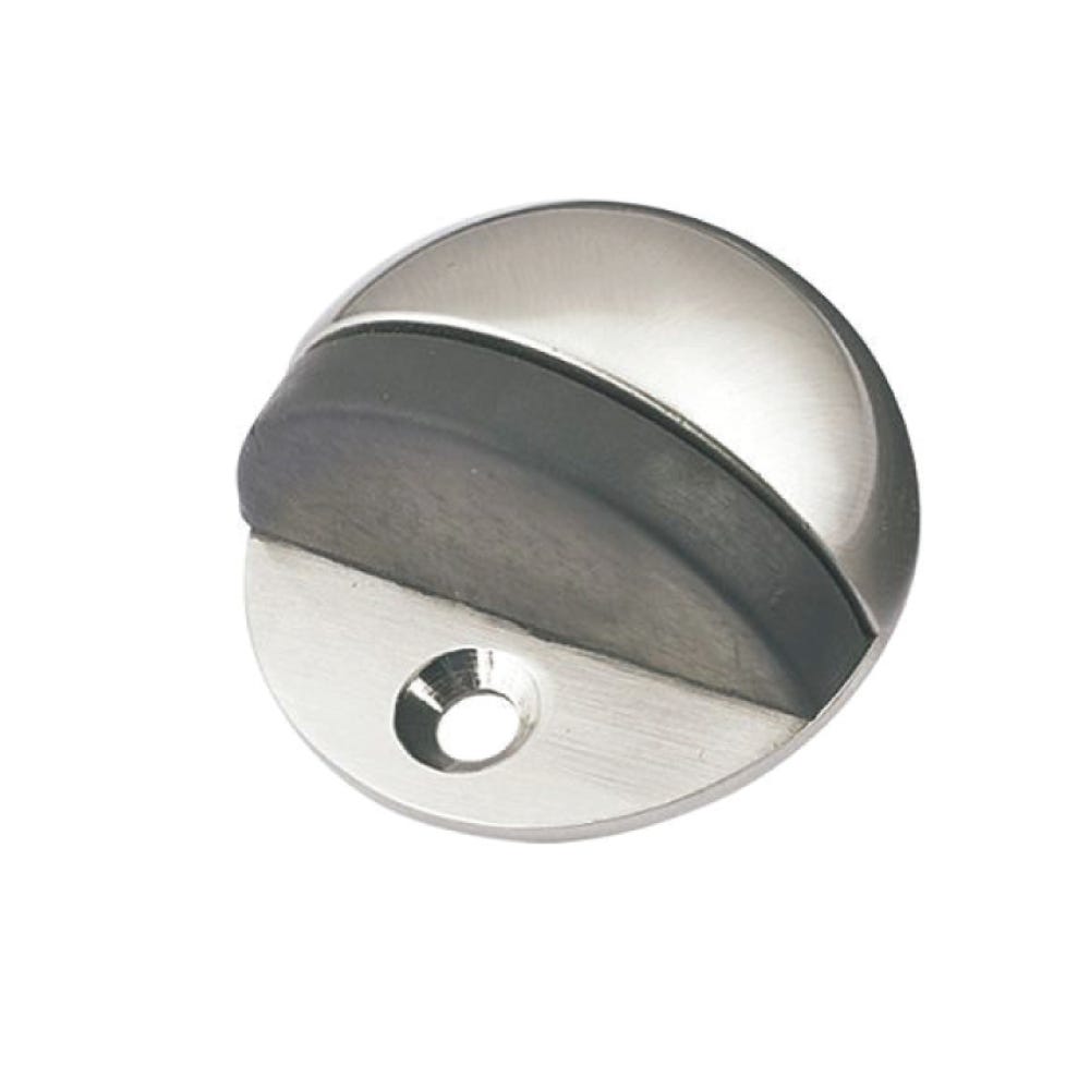 MILANO DOOR STOPPER HALF ROUND 45MM x 25MM SN