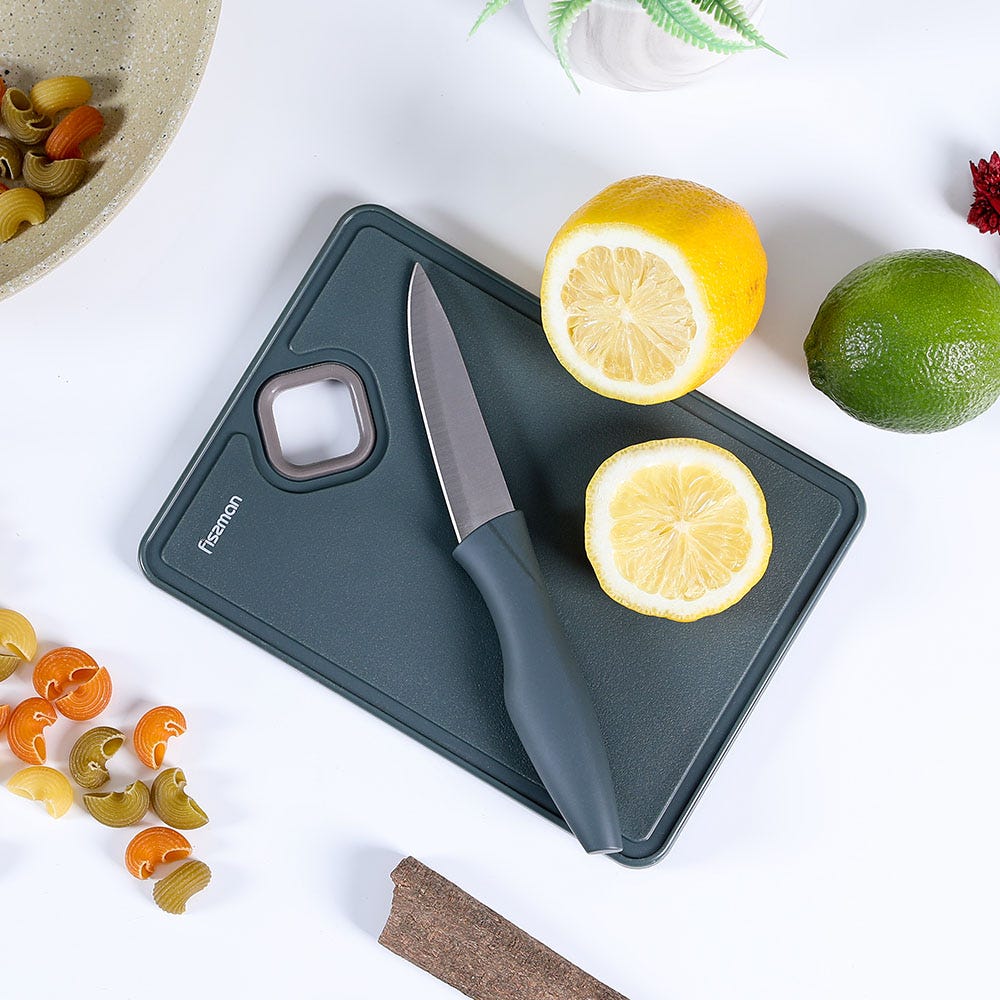 MY GADGET SET OF KNIFE WITH SMALL CUTTING BOARD AVOCADO