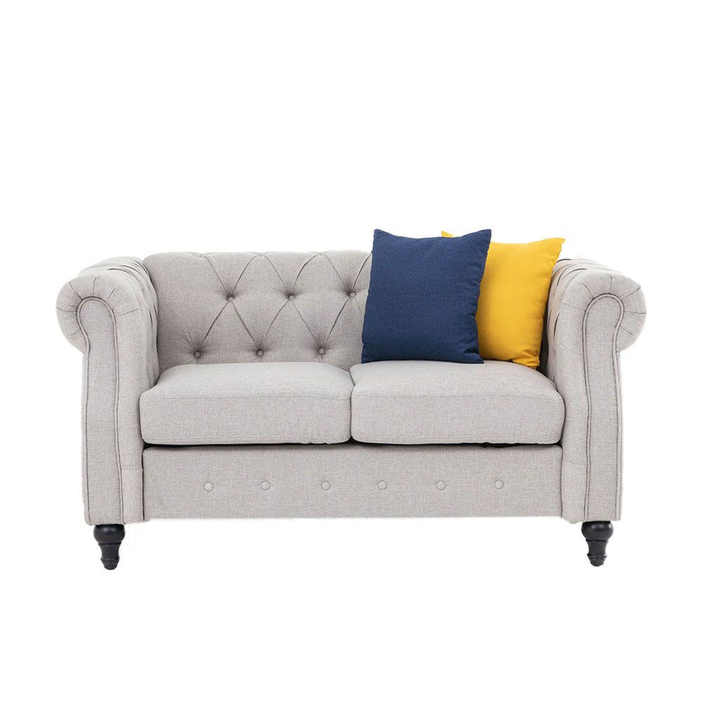 David 2 Seater Fabric Sofa