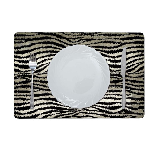 [HOM-Dan-01021] Glamour Exotic Jungle Placemat Gold 45 x 30Cm Pfmp_28853