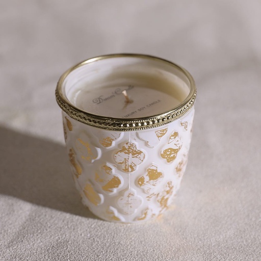 [HOM-Dan-01240] AW21 Luminara Jar Candle Blossoming Flower