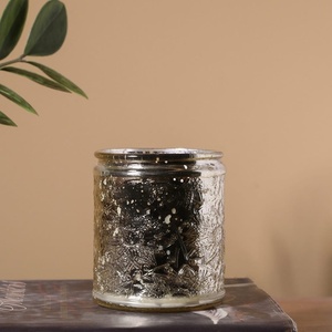 SS22 Luminara Color Glass Jar Candle 250g 8x9cm 22BL005_1C