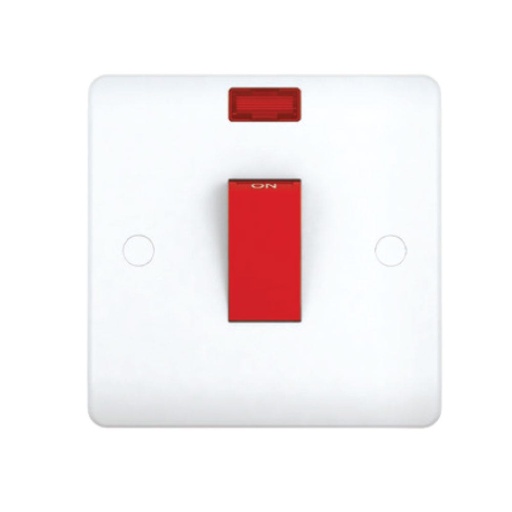 [ELE-Dan-01436] MILANO 45A DP SWITCH WITH NEON