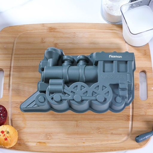 [HOM-Dan-01873] BAKE MAGIC TRAIN SHAPE CAKE