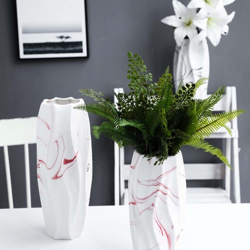 [HOM-Dan-02056] AW21  Liana  Marble  Vase