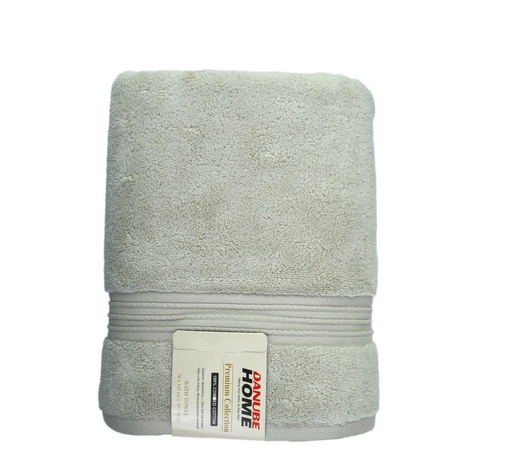 [HOM-Dan-02243] Flossy Bath Sheet  _ 84X165Cm Light Taupe