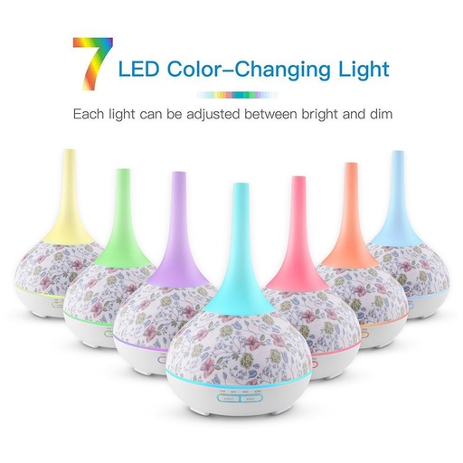 [HOM-Dan-00329] SS21 Aroma Electric Diffuser UK Adapter (300ml or 7 colors)