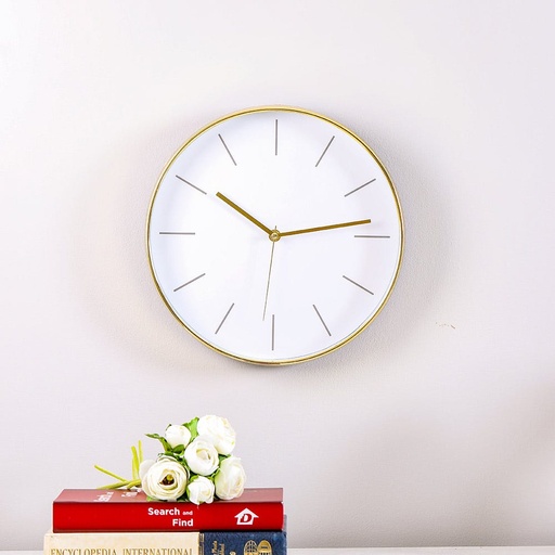 [HOM-Dan-00333] SS20 Stolpa Wall clock Gold PROMO