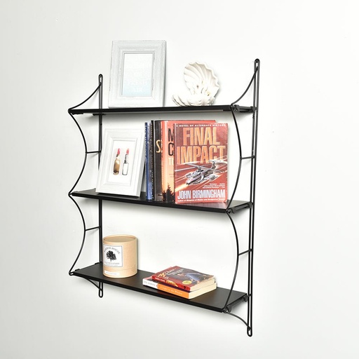 [FUR-Dan-00388] New Bridge 3 Tier Wall Shelf