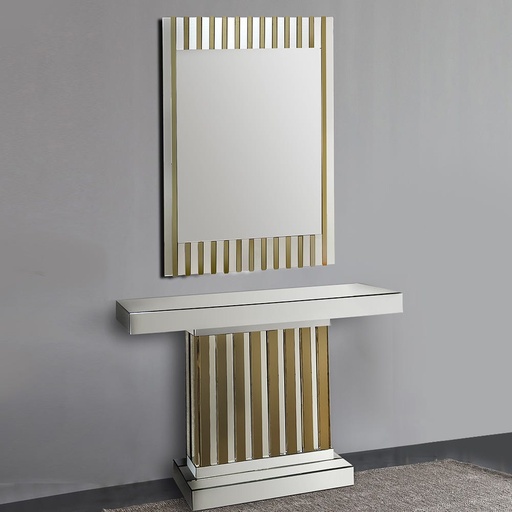 [FUR-Dan-00461] Braisier Console with Mirror