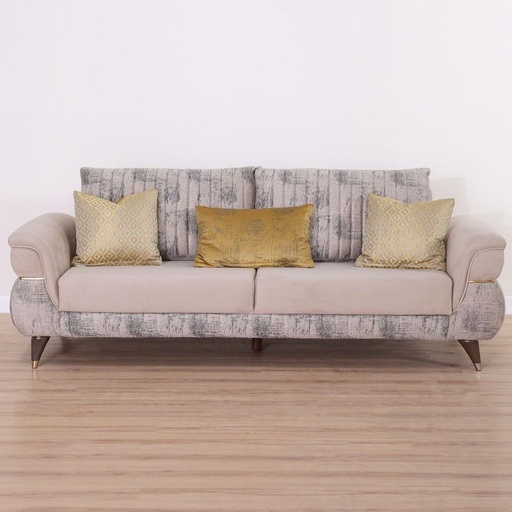 [SOF-Dan-00515] Carmen 3 Seater Fabric Sofa