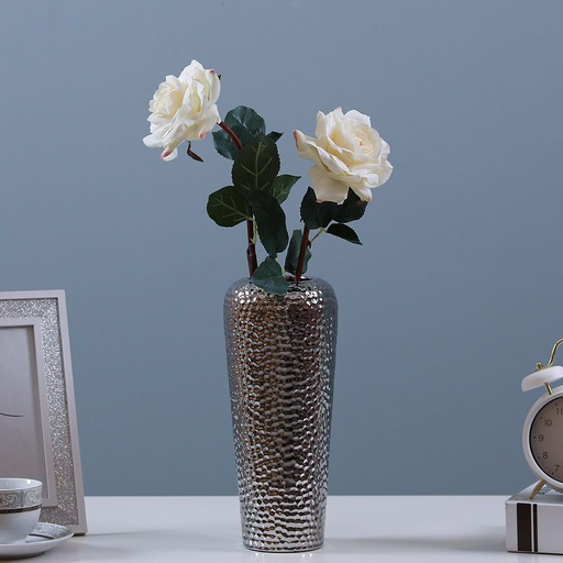 [HOM-Dan-00531] SS21 Rejoice White Rose Artificial Flower
