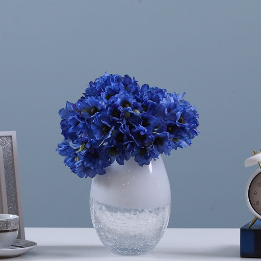 [HOM-Dan-00535] SS21 Rejoice Blue Bunch Artificial Flower