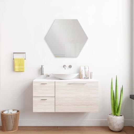 [HOM-Dan-00555] SS22 Petite Octagon Frameles Mirror Plain