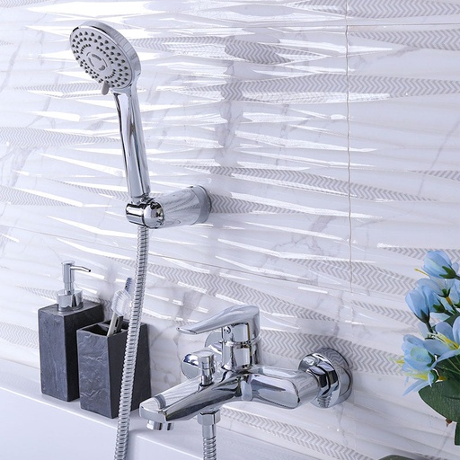 [SAN-00784] MILANO CHARMING BATH MIXER WITH SHOWER SET