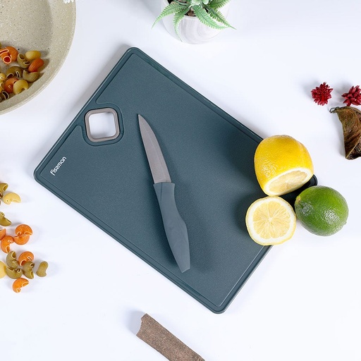 [HOM-Dan-00837] MY GADGET SET OF KNIFE WITH BIG CUTTING BOARD AVOCADO