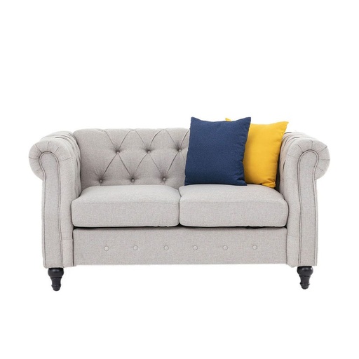 [SOF-Dan-00897] David 2 Seater Fabric Sofa